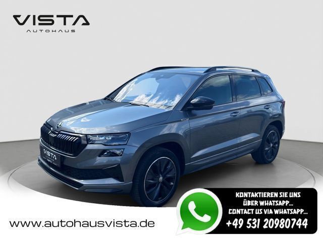 Graphitegrau metallic Gebraucht 2022 Skoda Karoq SportLine SUV | 29.900 € (Fairer Preis) - Bild 1/4