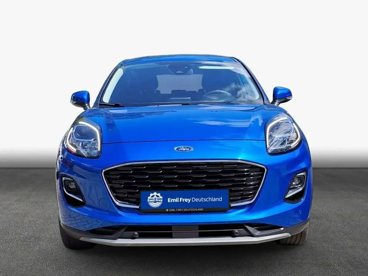 Gebraucht Ford Puma Titanium 125 PS (91 kW) 2022 Desert island blue metallic SUV