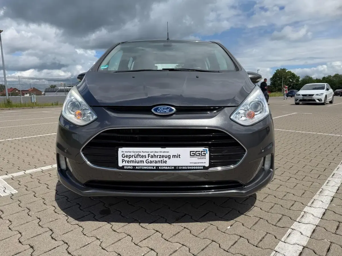 Gebraucht Ford B-MAX Titanium 101 PS (74 kW) 2016 Grau Van / Kleinbus