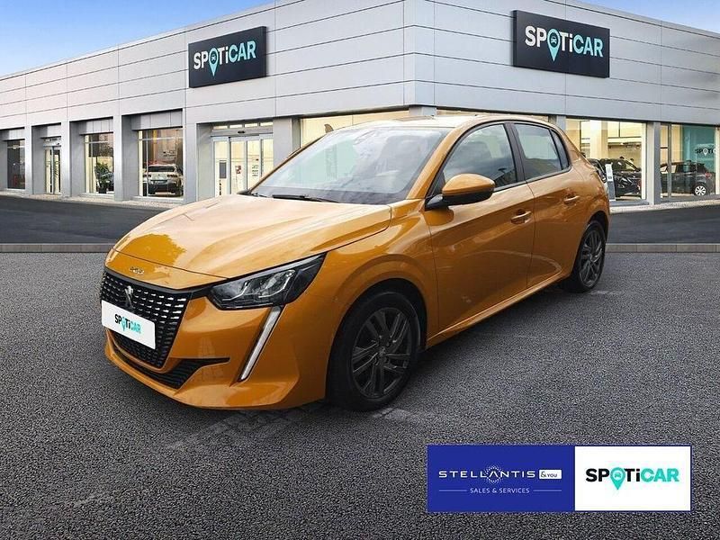 Gelb Gebraucht 2021 Peugeot 208 Active Kleinwagen | 12.480 € (Guter Preis) - Bild 1/4