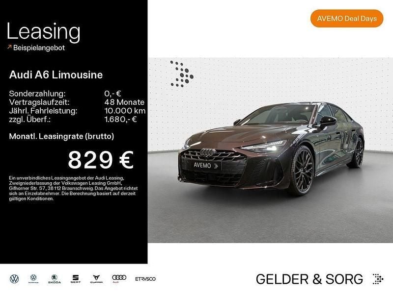 Neu Audi A6 Sport 204 PS (150 kW) 2025 Madeirabraun metallic brillant Limousine