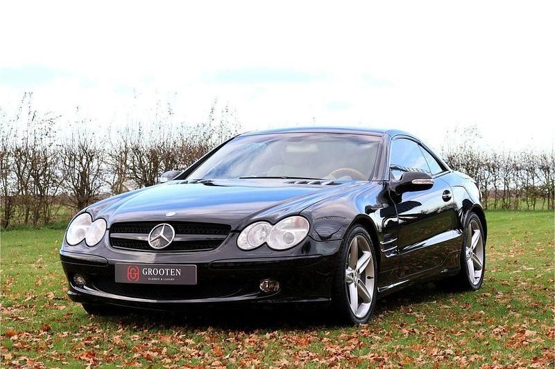 Gebraucht Mercedes SL500 306 PS (225 kW) 2003 Schwarz Cabrio