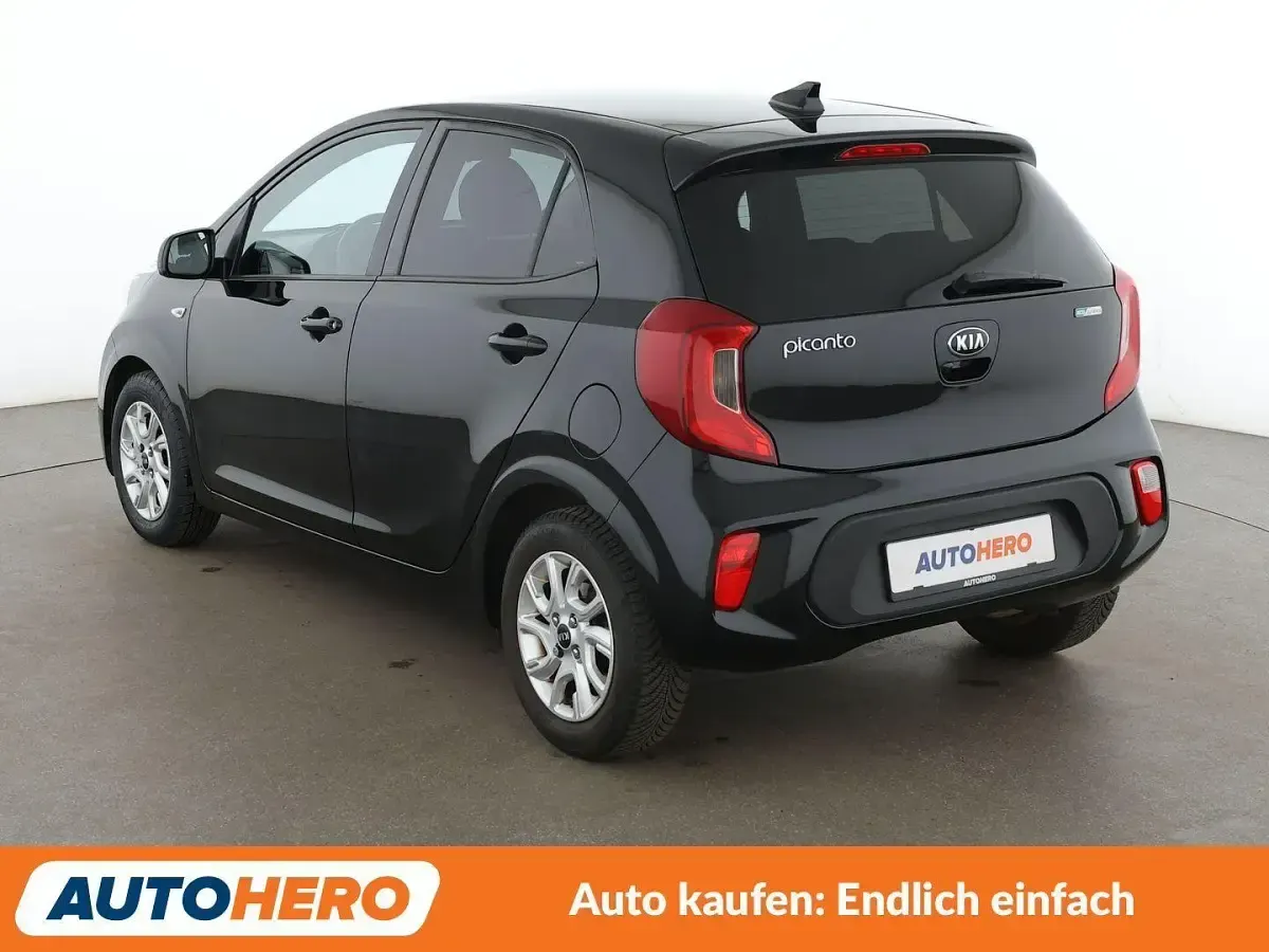 Gebraucht Kia Picanto DREAM-TEAM Edition 84 PS (61 kW) 2019 Schwarz Kleinwagen