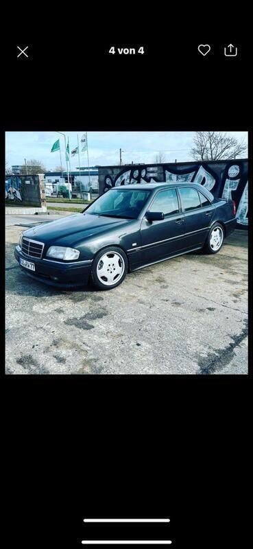 Schwarz Gebraucht 1994 Mercedes C36 AMG AMG Limousine | 14.900 € - Bild 1/4
