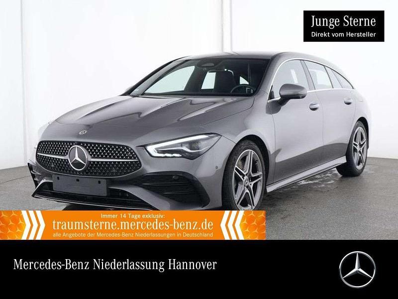 Mountain grau Gebraucht 2024 Mercedes CLA200 AMG Kombi | 33.490 € (Fairer Preis) - Bild 1/3