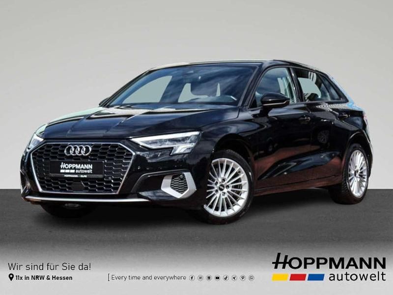 Mythosschwarz metallic Gebraucht 2021 Audi A3 Advanced Limousine | 22.480 € (Fairer Preis) - Bild 1/4
