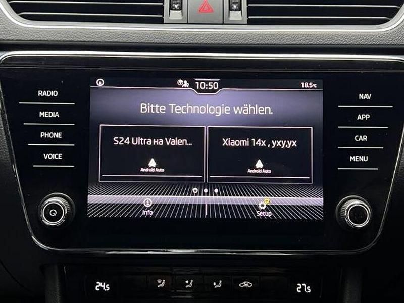 Gebraucht Skoda Superb Ambition 150 PS (110 kW) 2021 Weiß Kombi