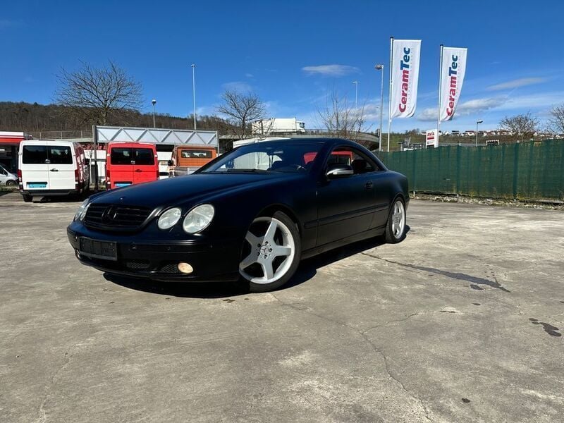 Schwarz Gebraucht 2000 Mercedes CL500 Coupé | 7.999 € (Superpreis) - Bild 1/4