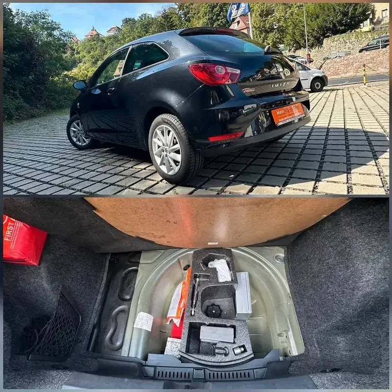 Gebraucht Seat Ibiza 69 PS (50 kW) 2013 Schwarz Kleinwagen