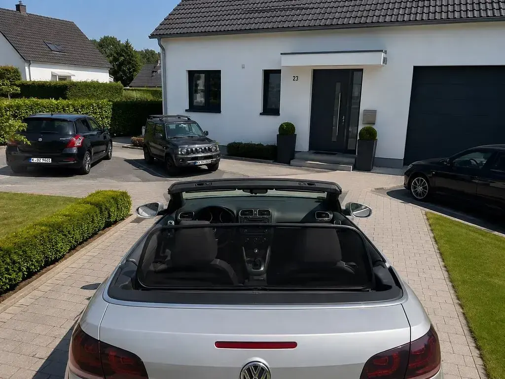 Gebraucht VW Golf Cabriolet 122 PS (89 kW) 2012 Silber Cabrio