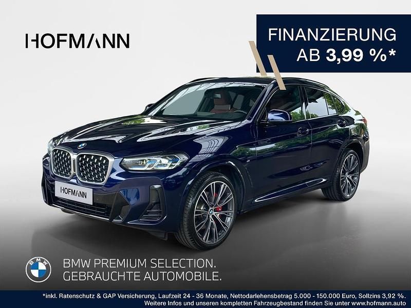 Bmw individual tansanitblau metallic Gebraucht 2024 BMW X4 M Sport SUV | 63.838 € (Etwas zu teuer) - Bild 1/3