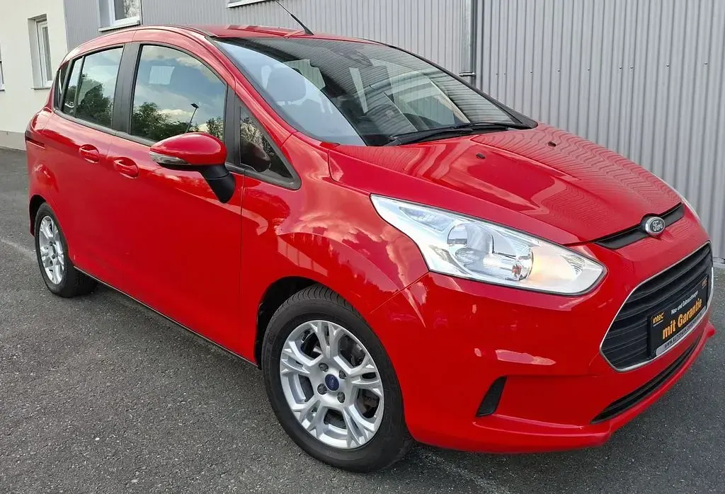 Gebraucht Ford B-MAX Trend 95 PS (69 kW) 2013 Rot Van / Kleinbus