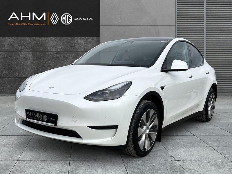 Weiß Gebraucht 2022 Tesla Model Y SUV | 33.350 € (Fairer Preis) - Bild 1/4
