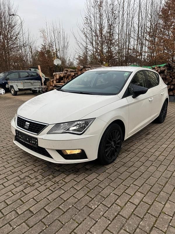 Usata Seat Leon 116 CV (85 kW) 2017 Bianco Berlina