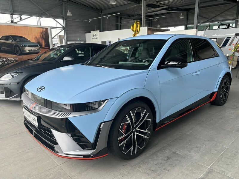 Blau Gebraucht 2024 Hyundai Ioniq 5 N Performance SUV | 62.490 € - Bild 1/4