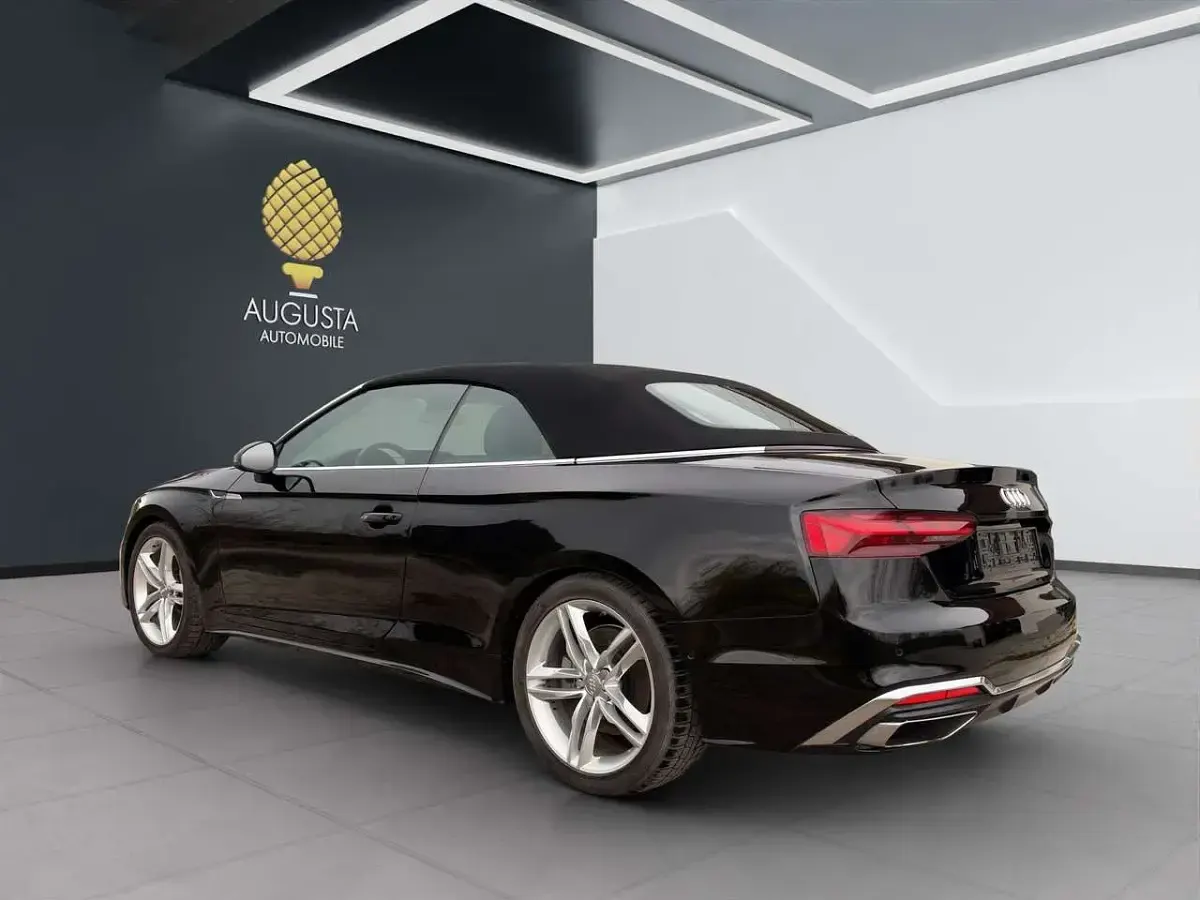 Gebraucht Audi A5 Cabriolet Advanced 265 PS (194 kW) 2023 Mythosschwarz metallic Cabrio