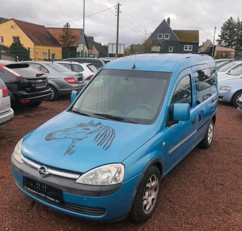 Gebraucht Opel Combo 87 PS (63 kW) 2002 Blau Van / Kleinbus