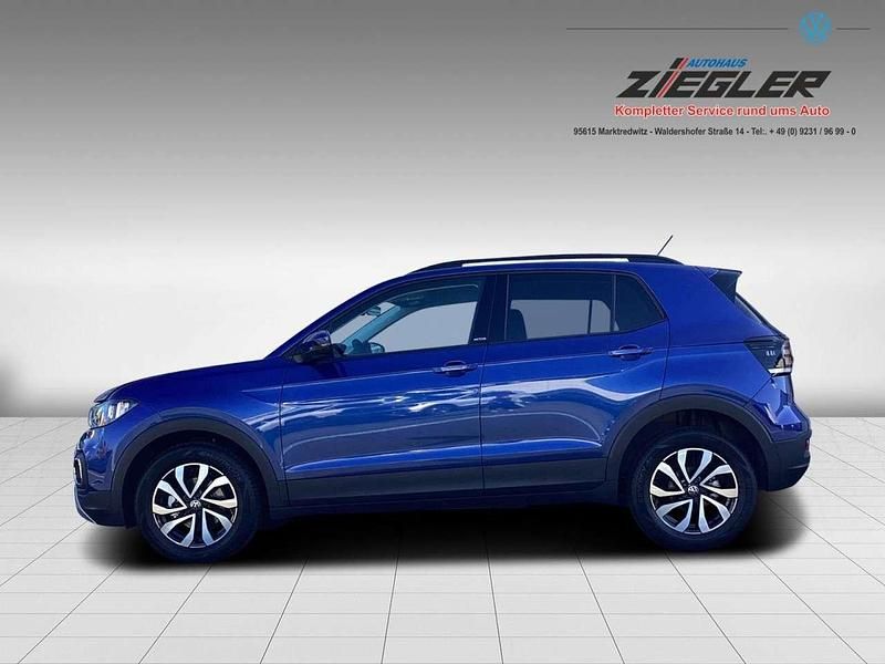 Gebraucht VW T-Cross Active 110 PS (80 kW) 2022 Reef blue (metallic) SUV