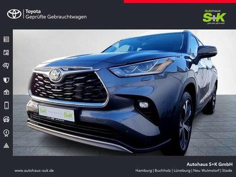 Gebraucht Toyota Highlander Basis 248 PS (182 kW) 2023 Marlingrau metallic SUV