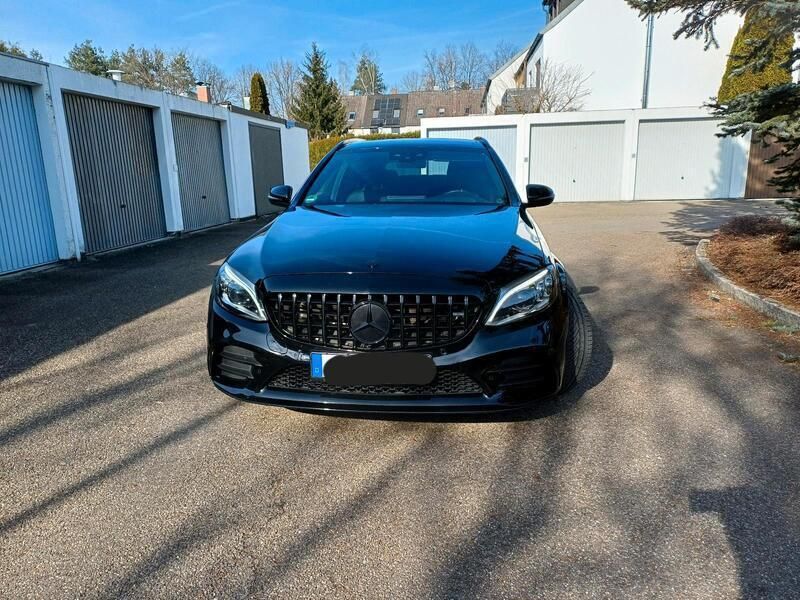 Schwarz Gebraucht 2020 Mercedes C43 AMG Kombi | 40.990 € (Superpreis) - Bild 1/4