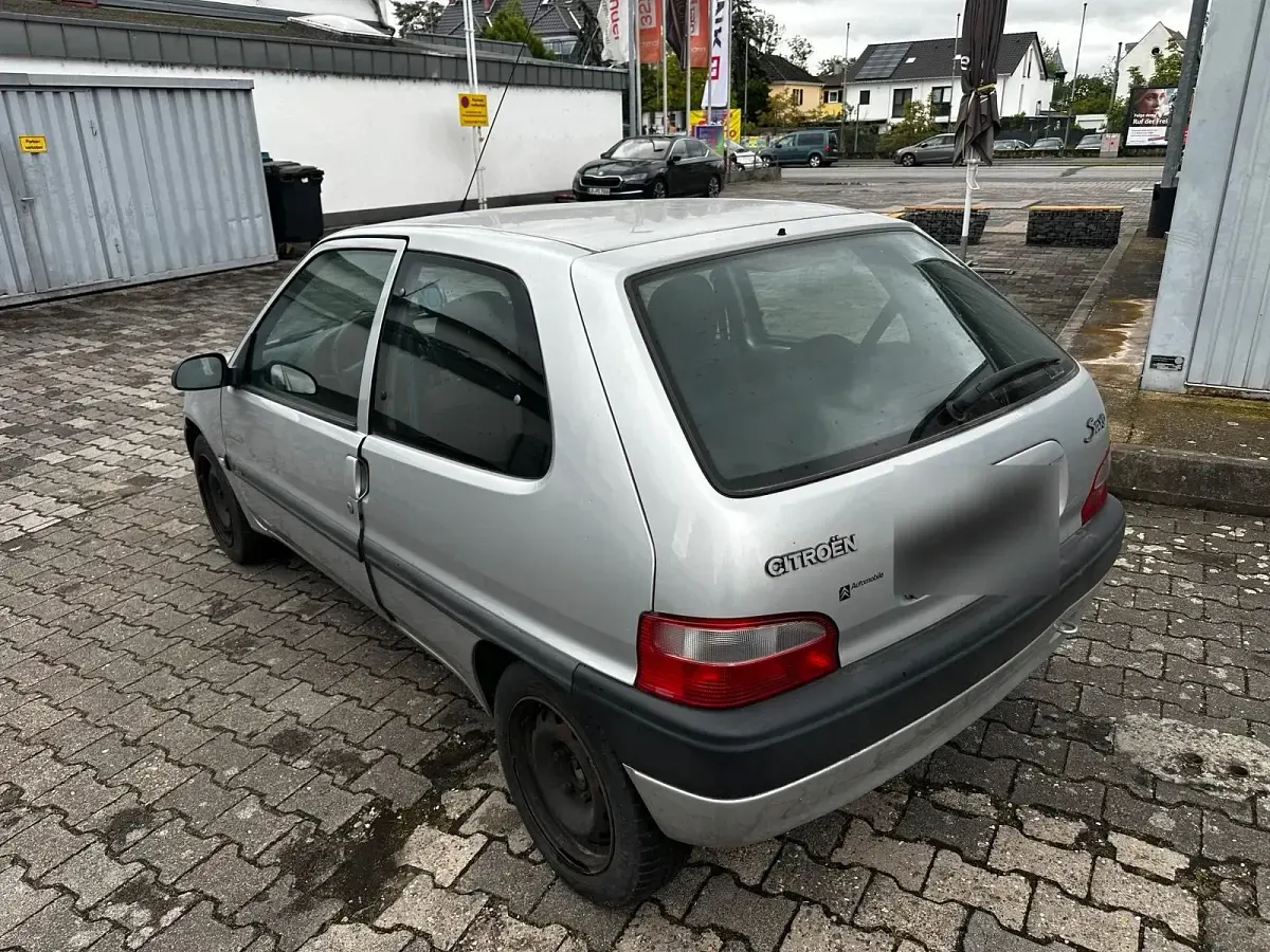Gebraucht Citroën Saxo 60 PS (44 kW) 2001 Silber Kleinwagen