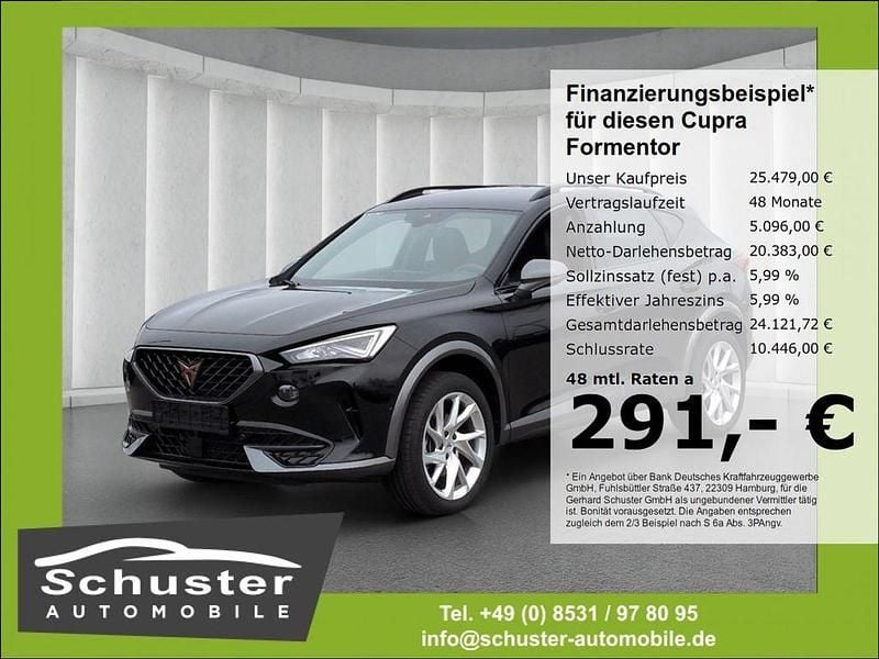 Mitternachtsschwarz Gebraucht 2024 Cupra Formentor SUV | 25.479 € (Superpreis) - Bild 1/4