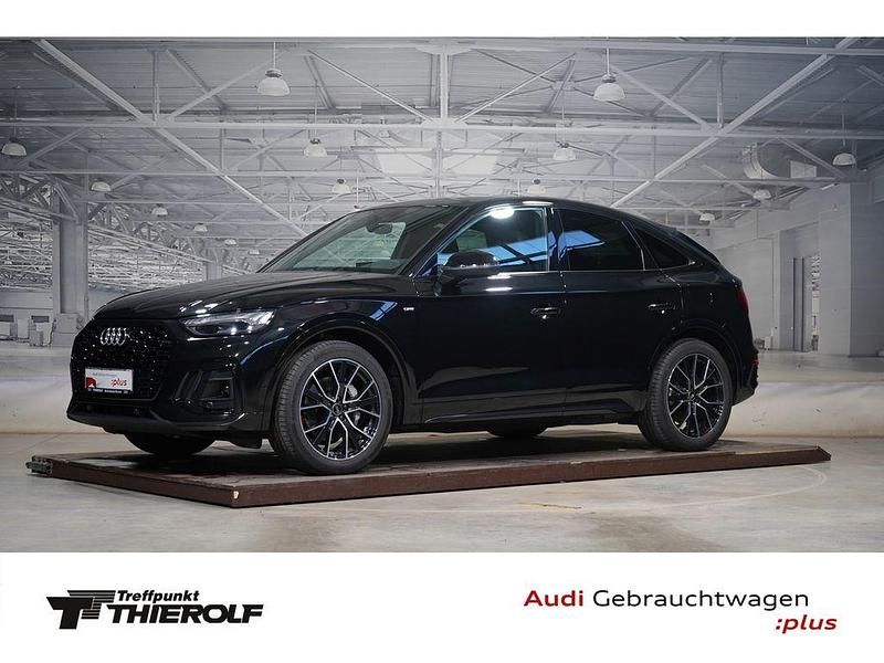 Schwarz Gebraucht 2021 Audi Q5 Sportback S-Line SUV | 45.880 € (Teuer) - Bild 1/4