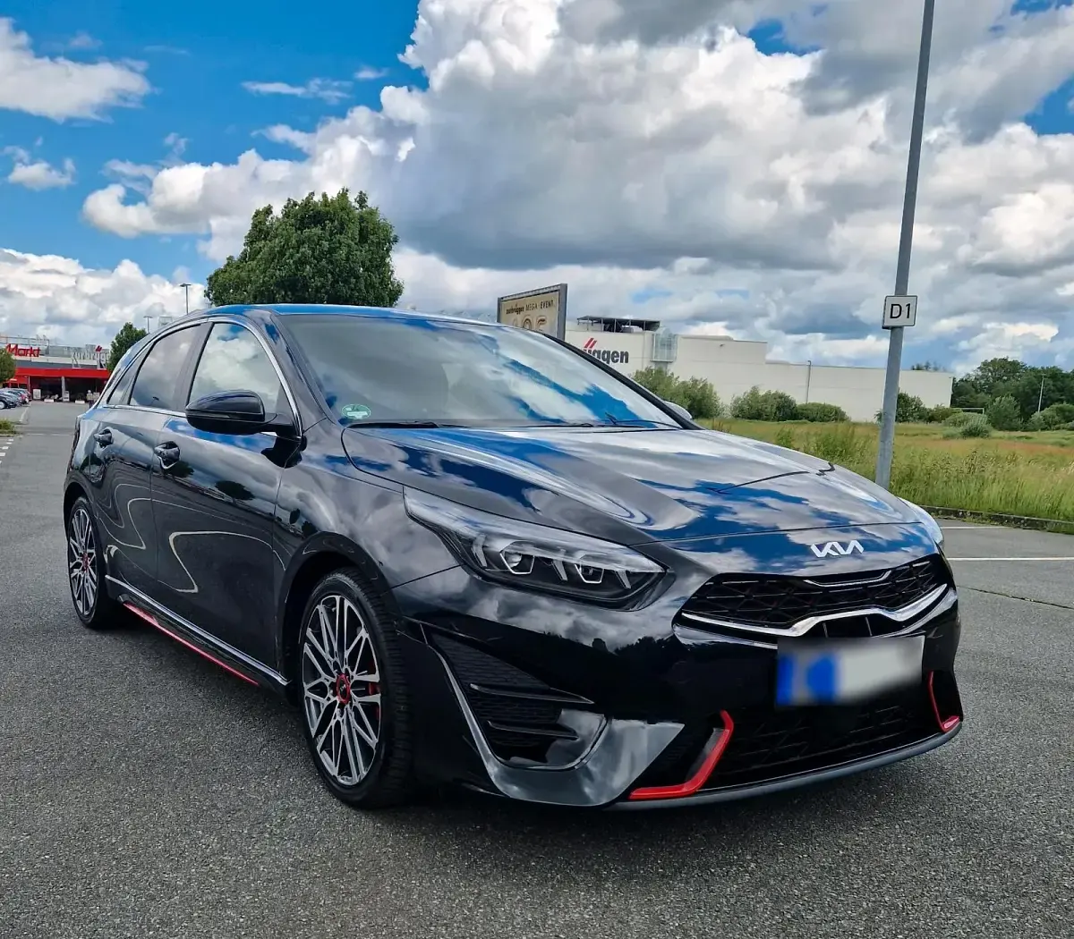 Gebraucht Kia Ceed GT GT 204 PS (150 kW) 2024 Schwarz Limousine