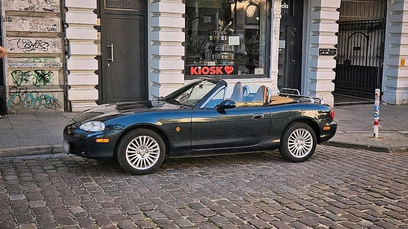 Second-hand Mazda MX5 110 CP (80 kW) 2005 Verde Cabrio