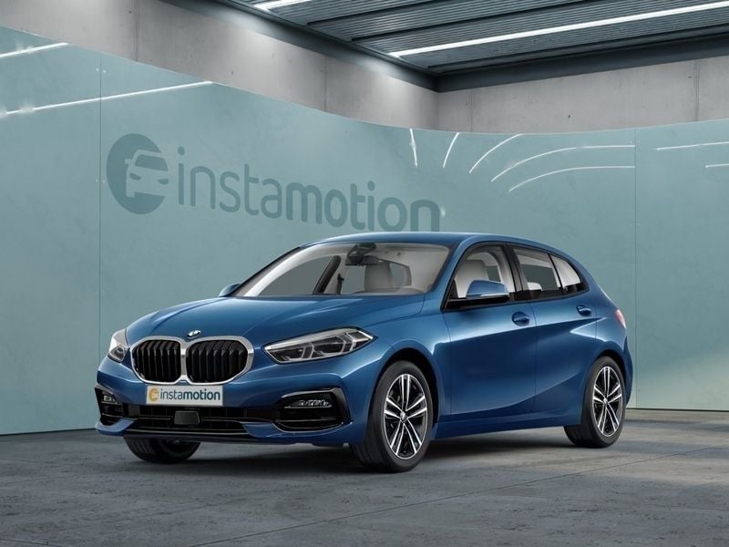 Blau Gebraucht 2024 BMW 120 Sport Line Kleinwagen | 34.140 € (Etwas zu teuer) - Bild 1/3