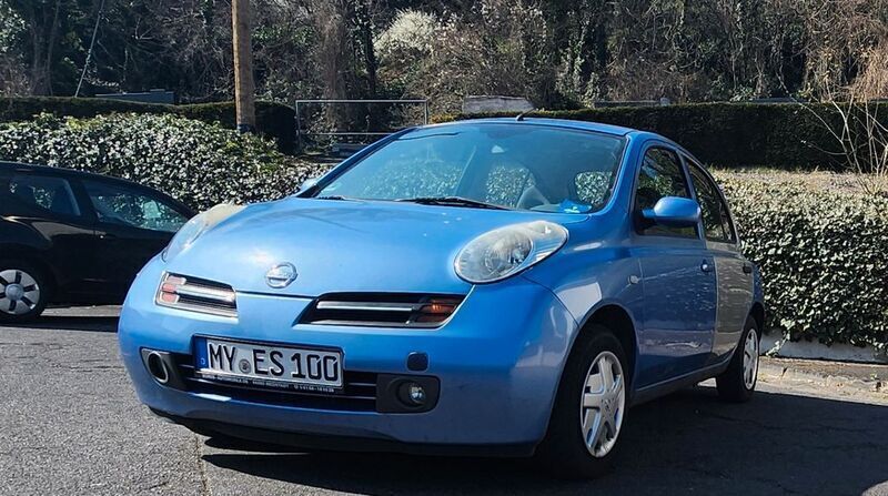Blau Gebraucht 2003 Nissan Micra Kleinwagen | 1.250 € (Etwas zu teuer) - Bild 1/4