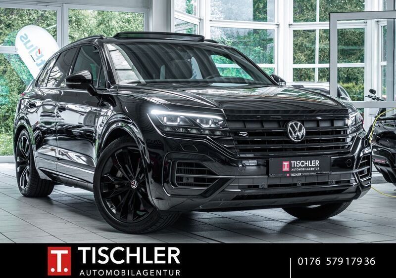 Schwarz Gebraucht 2020 VW Touareg R-line SUV | 57.880 € (Etwas zu teuer) - Bild 1/4