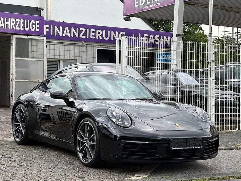 Schwarz Gebraucht 2021 Porsche 911 Carrera Chrono Coupé | 105.900 € (Superpreis) - Bild 1/4