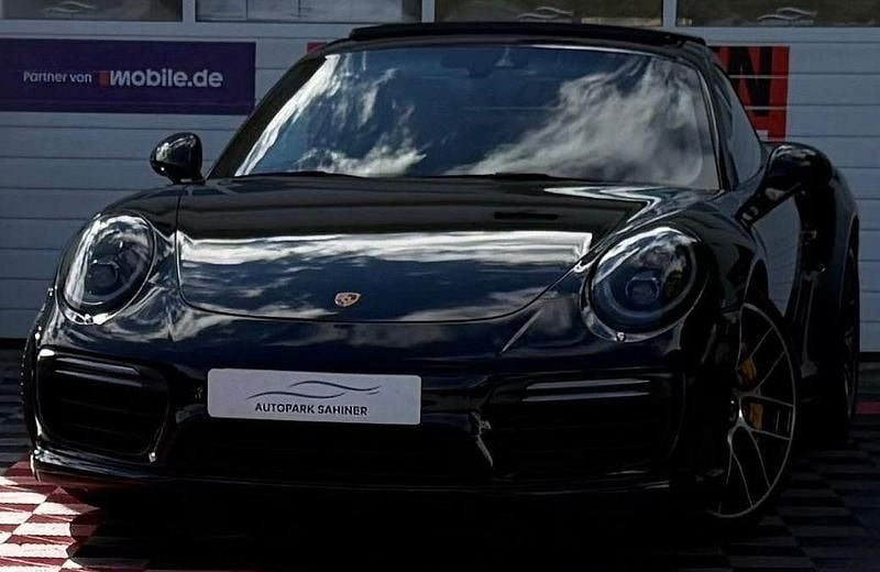 Tiefschwarz Gebraucht 2016 Porsche 911 Turbo S Coupé | 147.999 € (Superpreis) - Bild 1/4