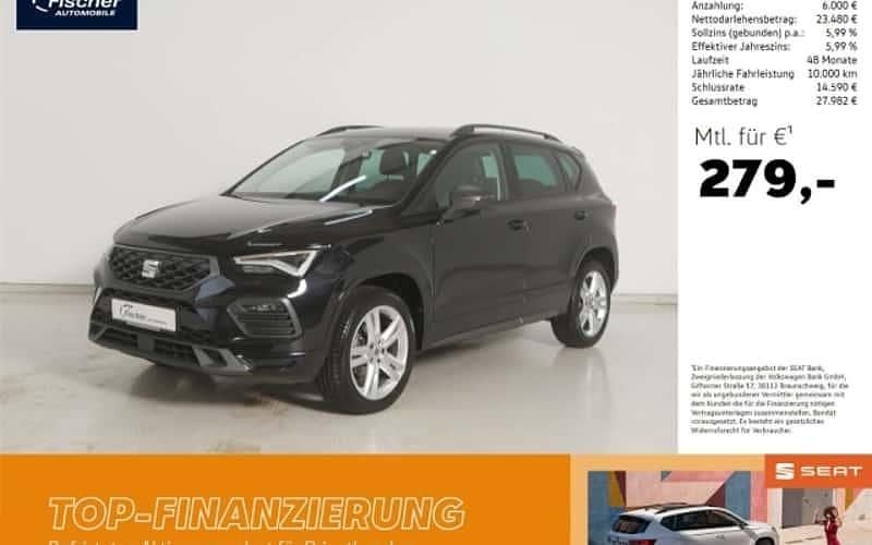 Magic schwarz Gebraucht 2024 Seat Ateca FR SUV | 29.480 € (Guter Preis) - Bild 1/4