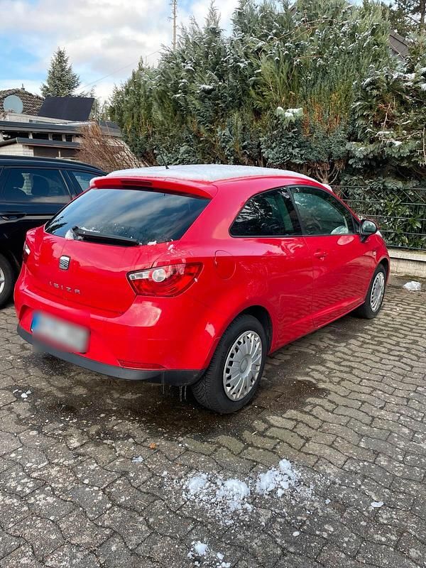 Gebraucht Seat Ibiza 86 PS (63 kW) 2009 Rot Kleinwagen