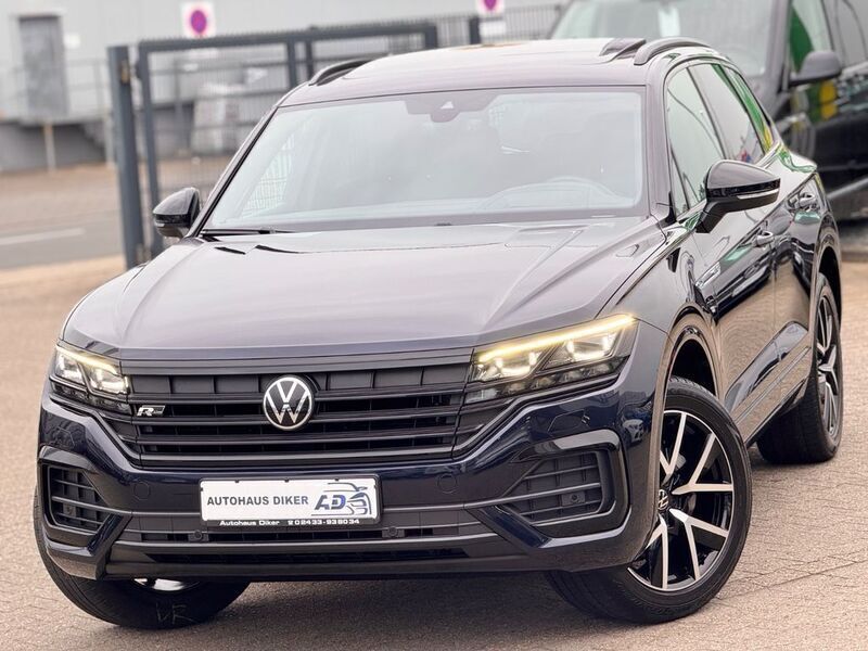 Moonlight blue perleffekt Gebraucht 2021 VW Touareg R-line SUV | 48.800 € (Fairer Preis) - Bild 1/4