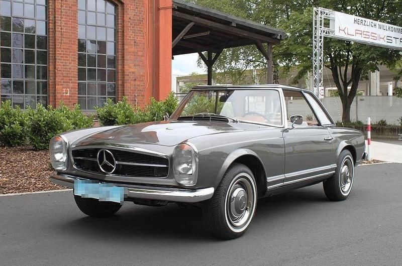 Grau Gebraucht 1965 Mercedes 230 Cabrio | 105.000 € - Bild 1/4