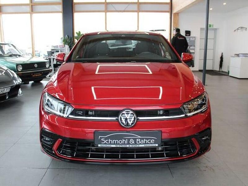 Gebraucht VW Polo R-line 110 PS (80 kW) 2022 Rot Kleinwagen