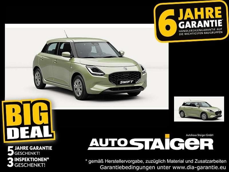 Neu Suzuki Swift Club 83 PS (61 kW) 2026 Cool yellow metallic Kleinwagen