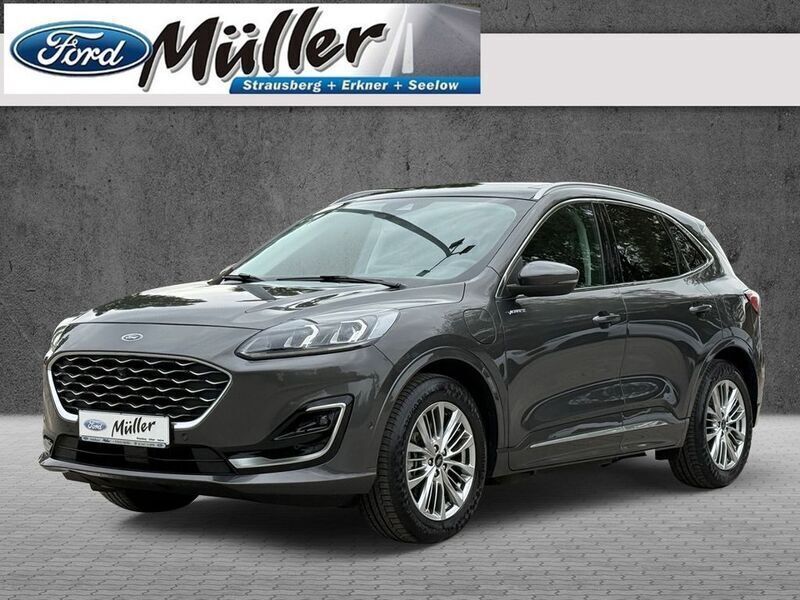 Grau Gebraucht 2021 Ford Kuga Vignale SUV | 28.400 € (Etwas zu teuer) - Bild 1/4