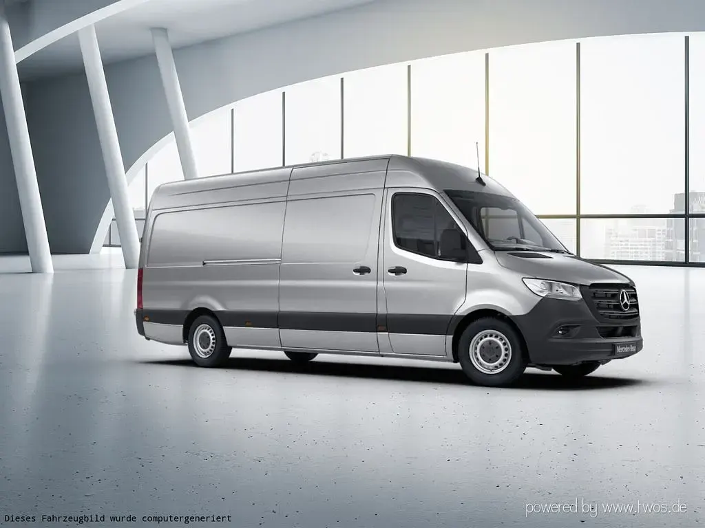 Gebraucht Mercedes Sprinter 150 PS (110 kW) 2022 Iridiumsilber metallic Van