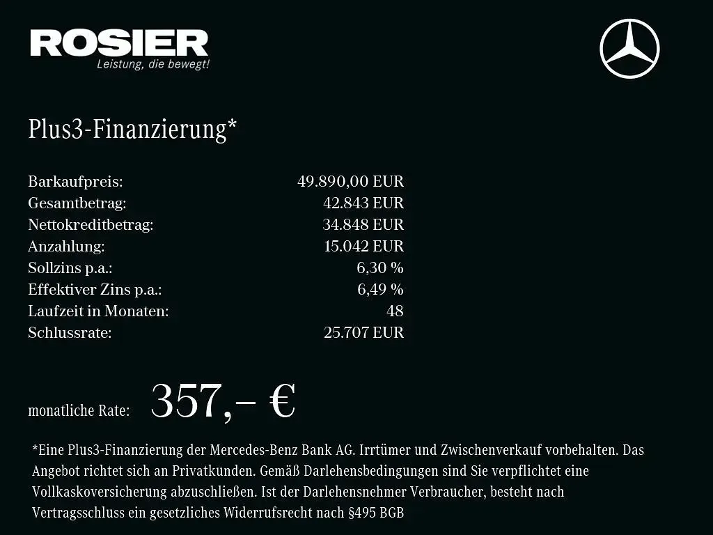Gebraucht Mercedes EQE300 Advanced Plus 180 kW (245 PS) 2025 Grau / graphitgrau (metallic) Limousine