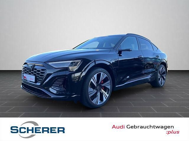 Mythosschwarz metallic Gebraucht 2023 Audi Q8 e-tron S-Line SUV | 69.770 € (Teuer) - Bild 1/2
