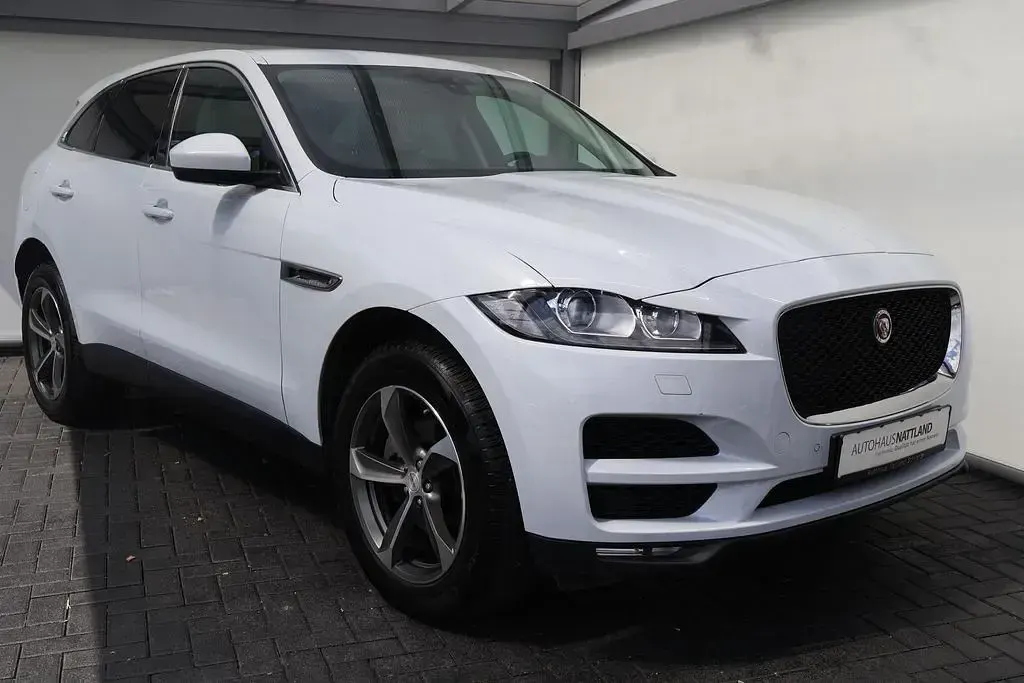 Gebraucht Jaguar F-Pace Prestige 250 PS (183 kW) 2018 Weiß SUV