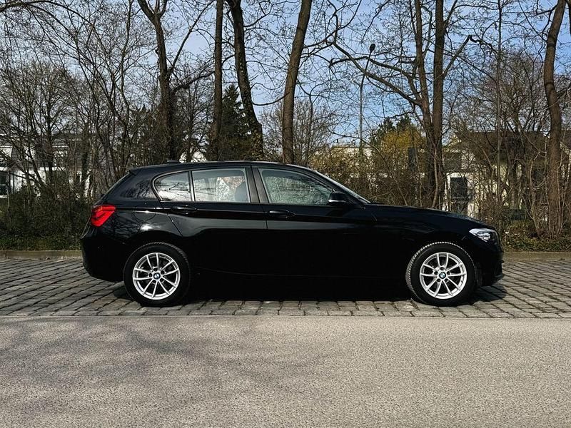 Gebraucht BMW 116 109 PS (80 kW) 2015 Schwarz Kleinwagen