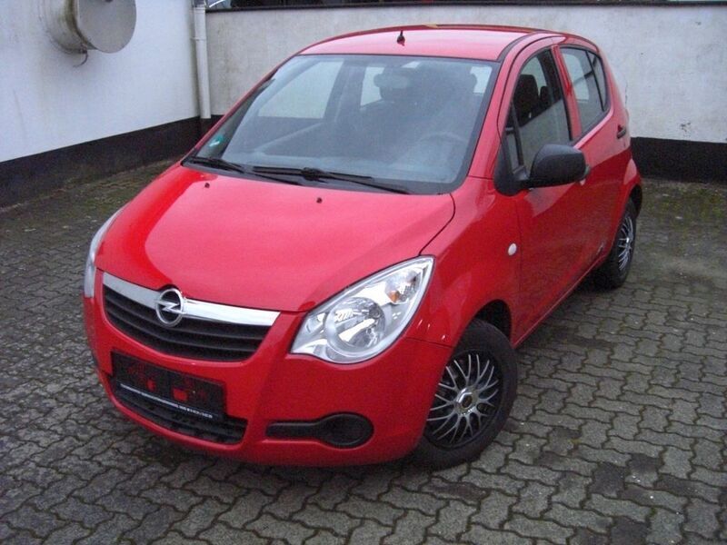 Gebraucht Opel Agila 65 PS (47 kW) 2009 Rot Kleinwagen