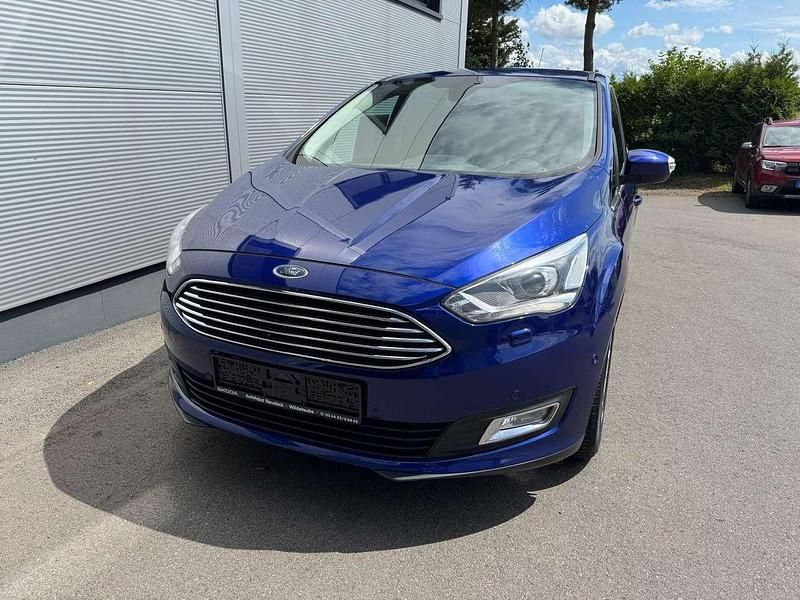 Gebraucht Ford C-MAX Titanium 150 PS (110 kW) 2017 Blau Van / Kleinbus