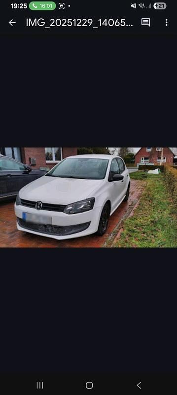 Gebraucht VW Polo 90 PS (66 kW) 2010 Weiß Kleinwagen