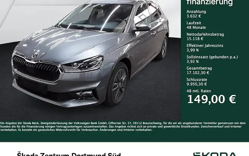 Gebraucht Skoda Fabia Tour 95 PS (69 kW) 2025 Kleinwagen